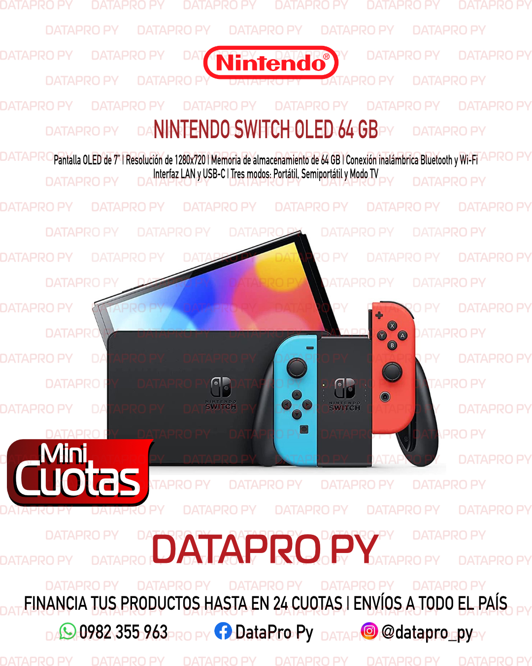 Nintendo Switch OLED 64 GB